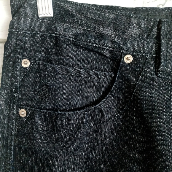 🔥SOLD🔥ROCAWEAR Mens Black Denim Jeans 32 x 34 - Picture 3 of 11
